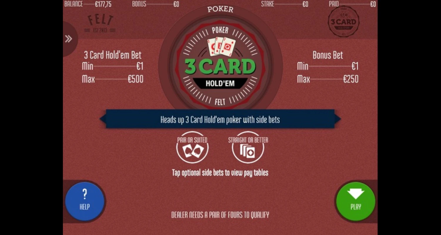 3 Card Hold'em taisyklės 3-card-hold'em-taisyklės