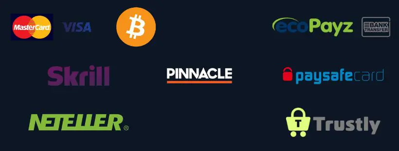 pinnacle mokėjimo metodai - bitcoin skrill neteller visa mastercard trustly