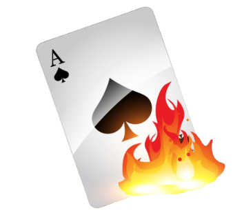21 burn blackjack logo