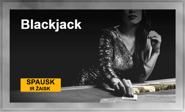 blackjack taisykles