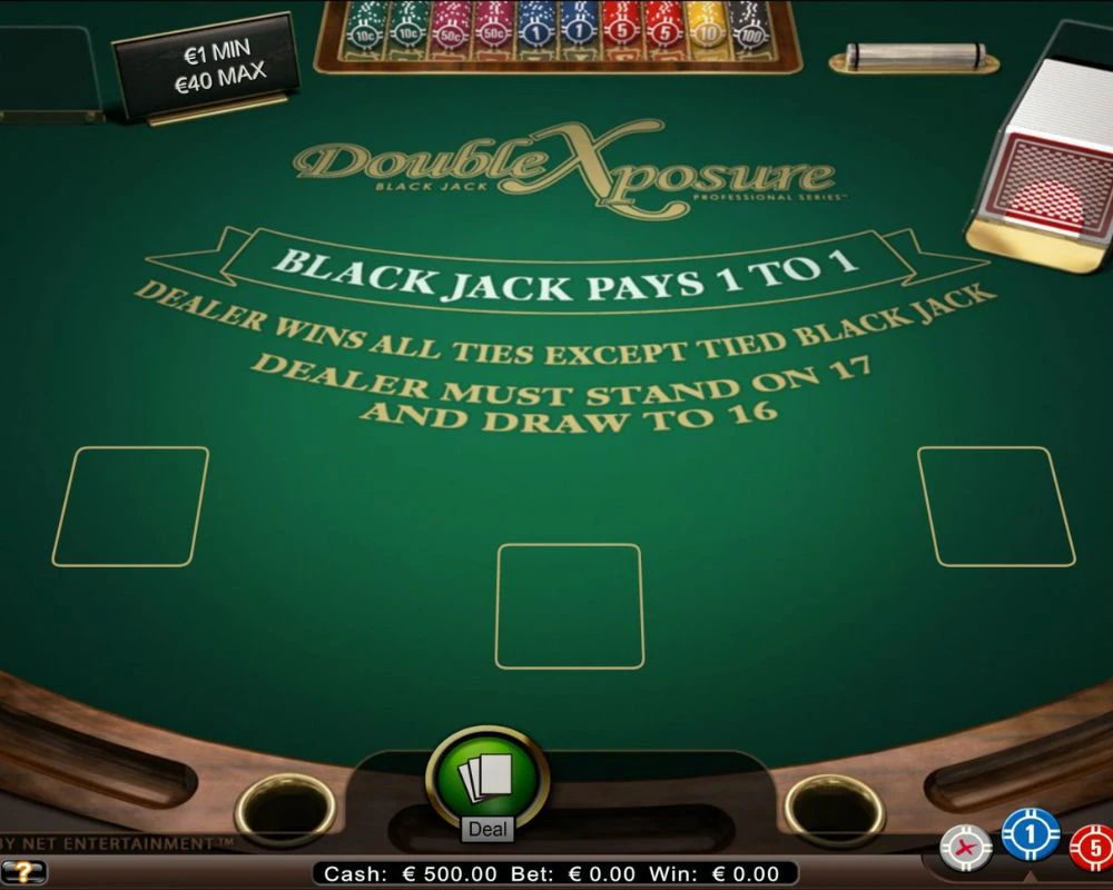 Double Exposure Blackjack