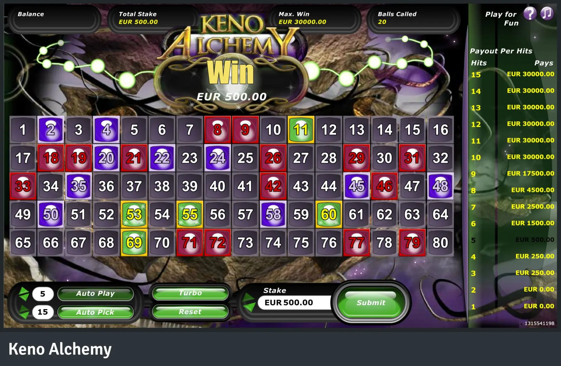 „Keno“ online keno-online