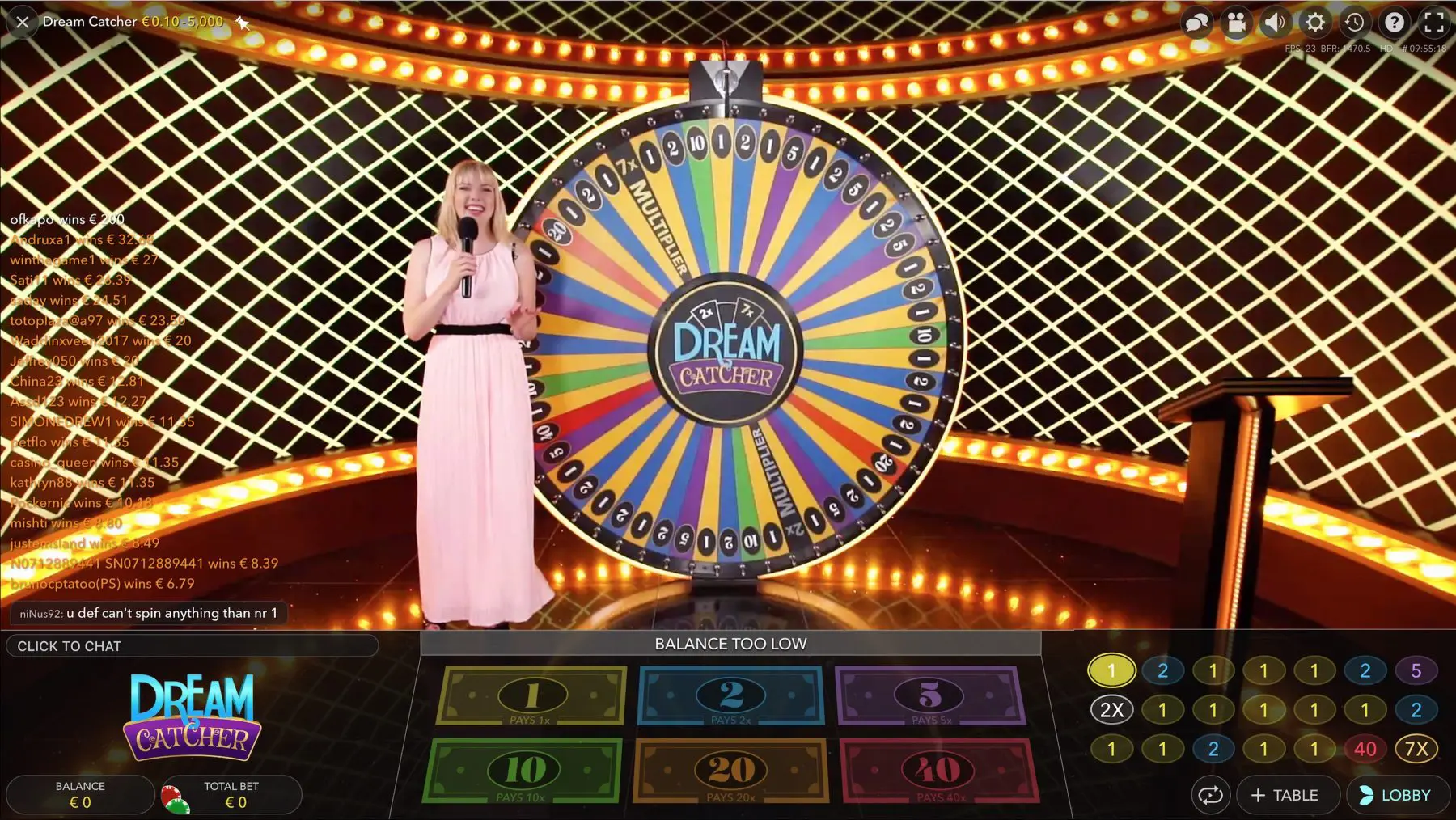 Dream Catcher_online casino game