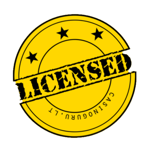 kazino licencija logo - licensed casino