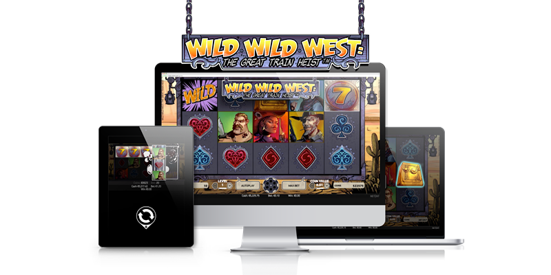Wild Wild West lošimų automatas galima žaisti visuose įrenginiuose