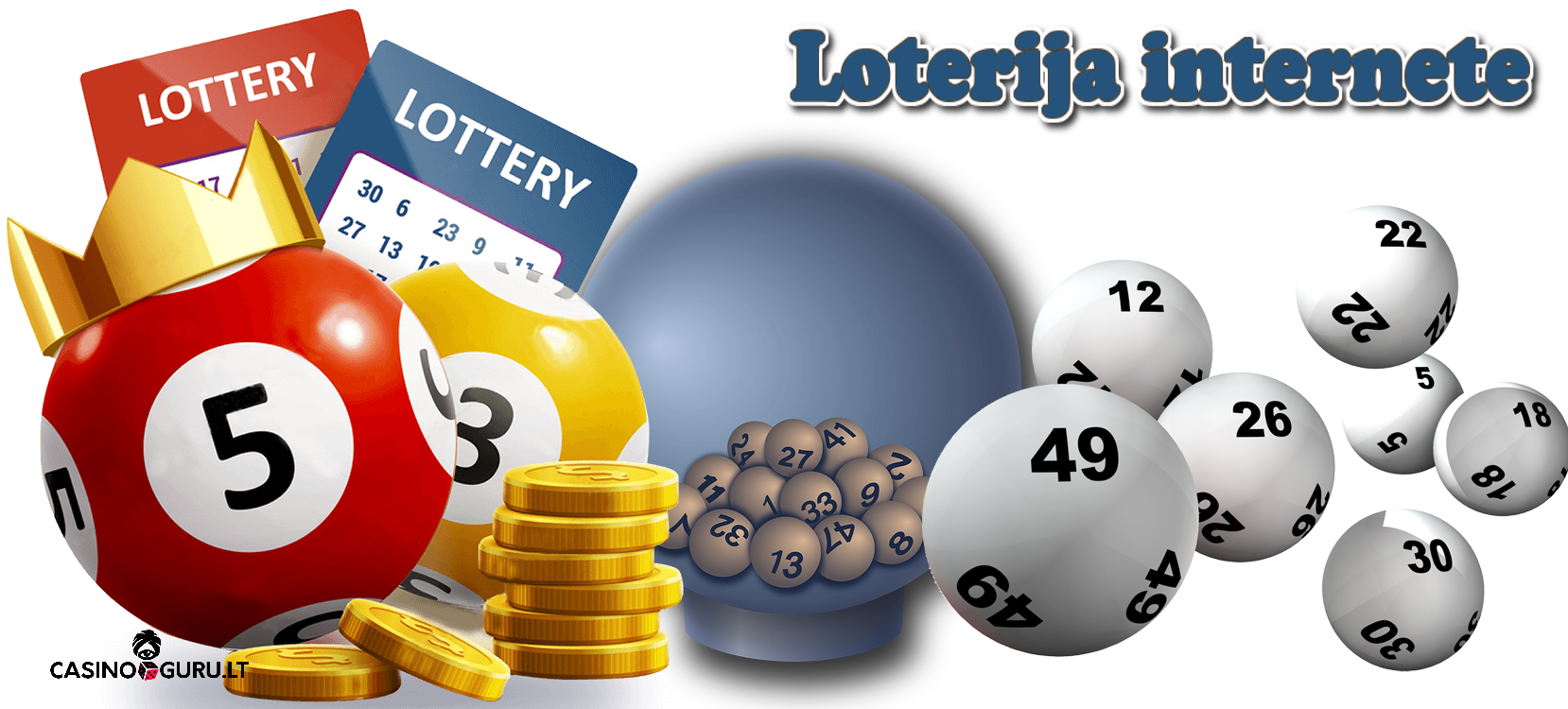 loterija internete - bilietai, kamuoliukai