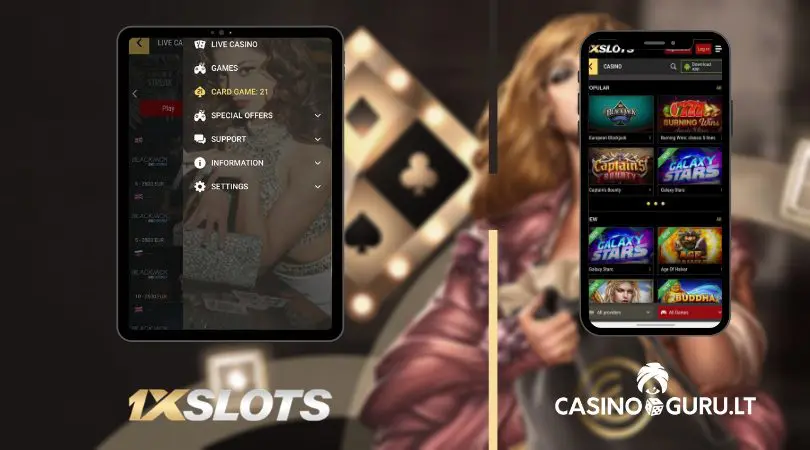1xslots mobile app 1xslot app casino guru lošimo automatai slots iphone tablet live casino