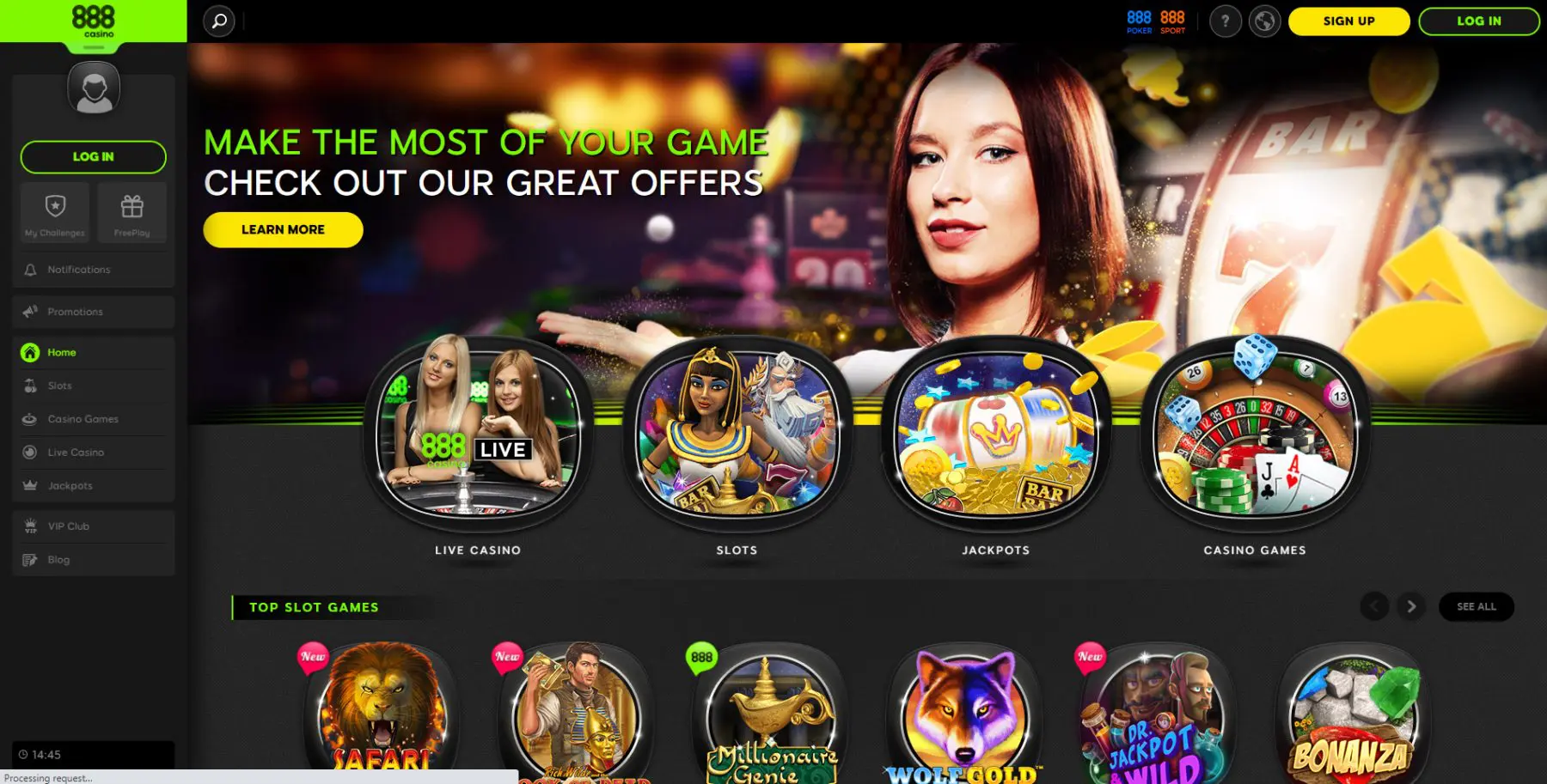 888 casino kazino front page puslapis krupjė jackpot lošimo automatai live kazino žaidimai wolf gold bonanza