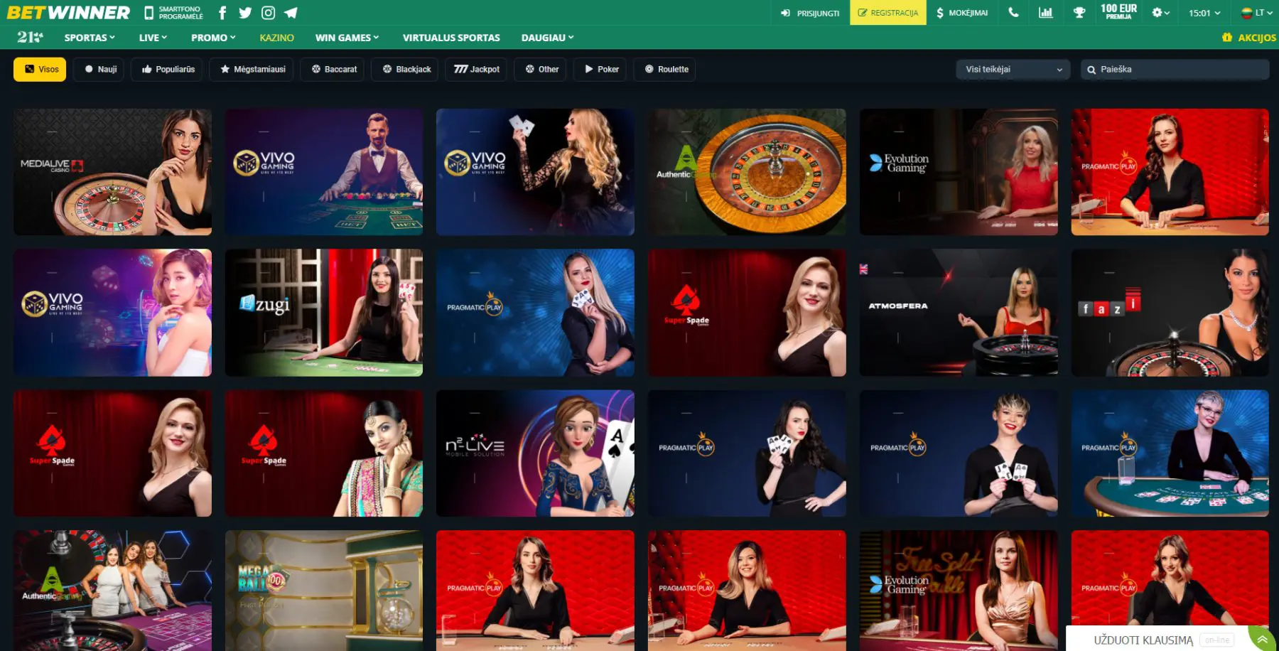 betwinner live casino live kazino vivo gaming evolution gaming authentic gaming ruletė blackjack