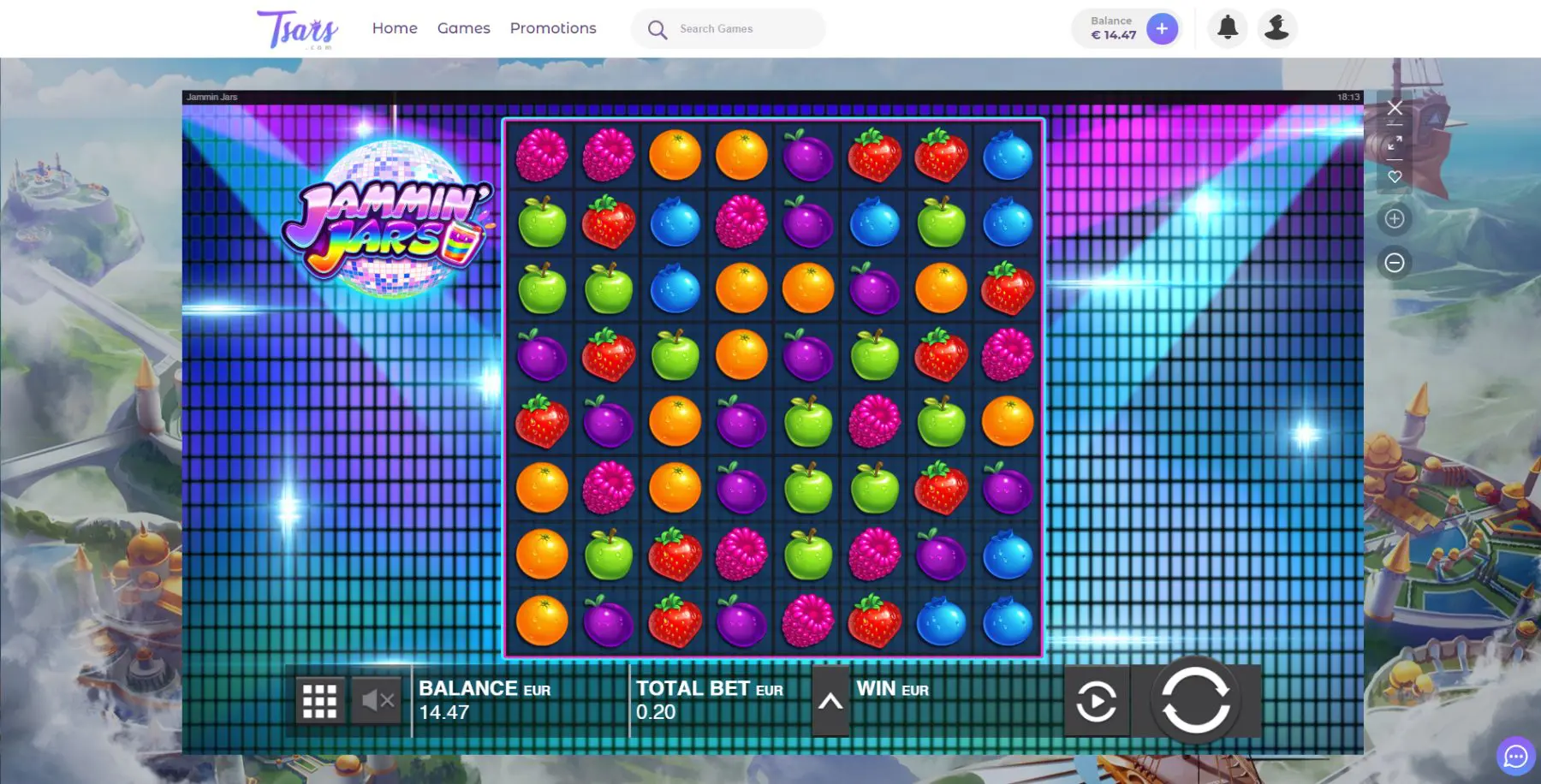 jammin jars relax gaming lošimo automatas tsars