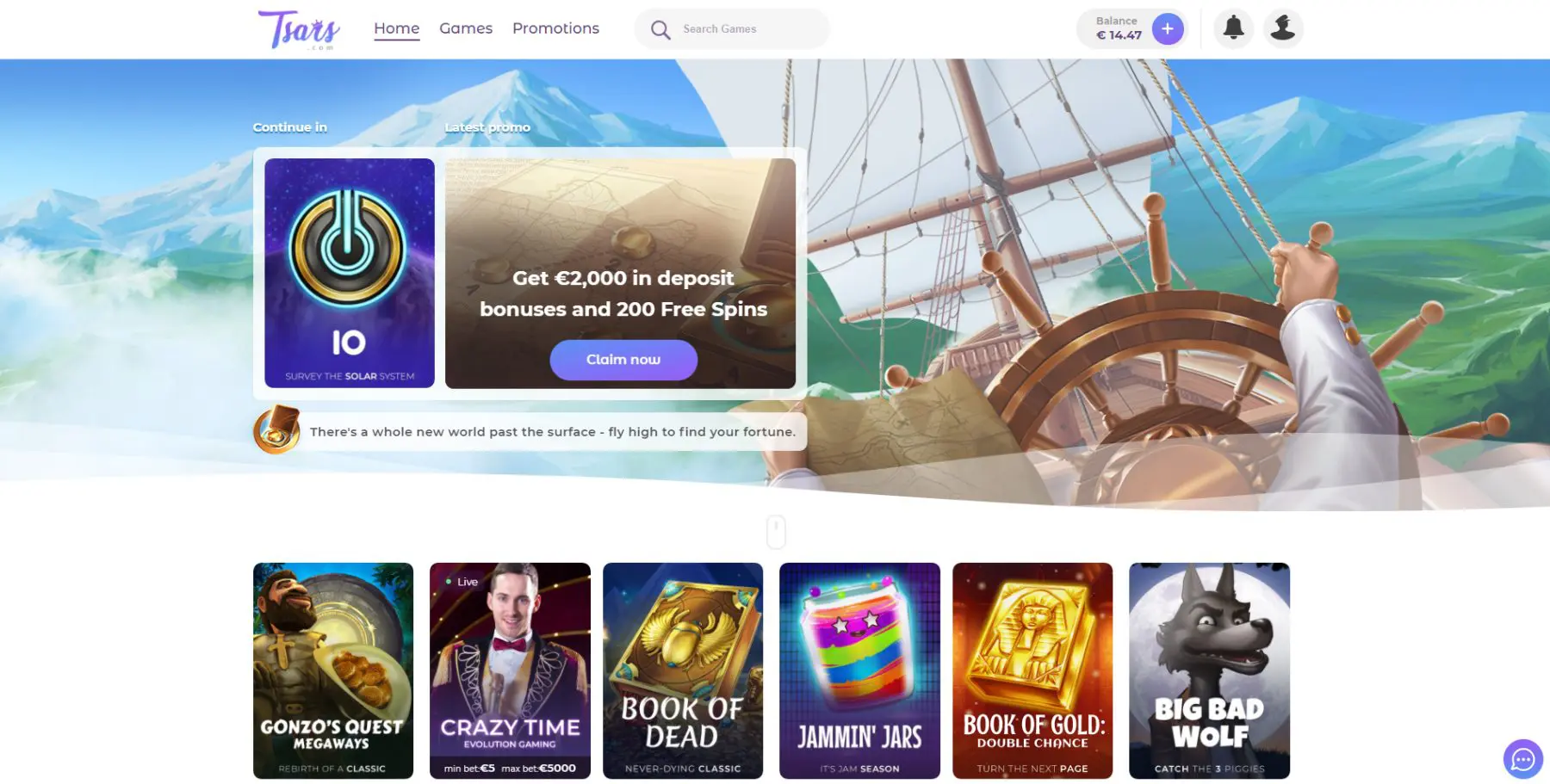 tsars casino žaidimų pasiūla kelionė nuotykiai pasaulio žemėlapis book of dead gonzo quest book of gold