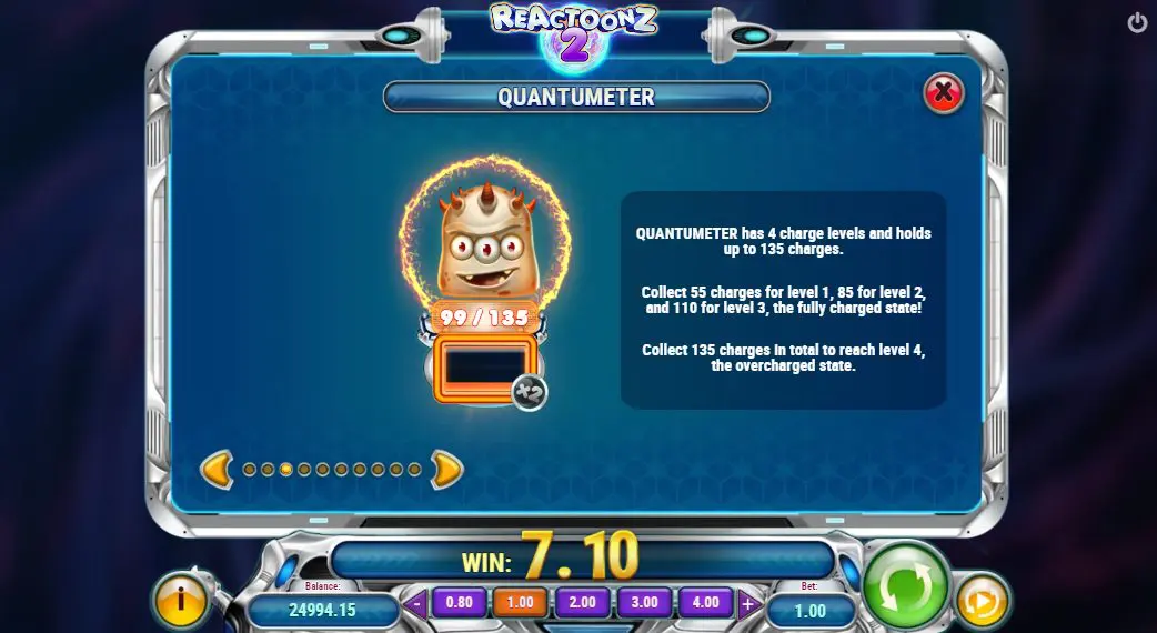 reactoonz 2 quantumeter