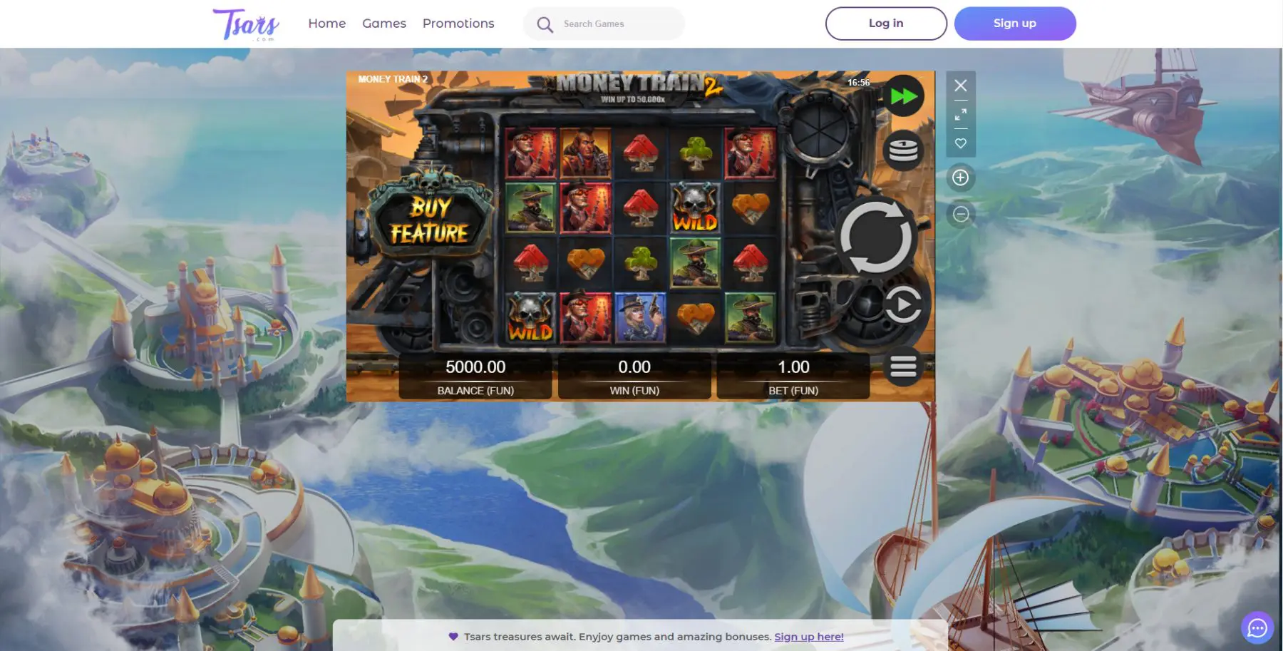 tsars casino money train 2 lo&scaron;imo automatas