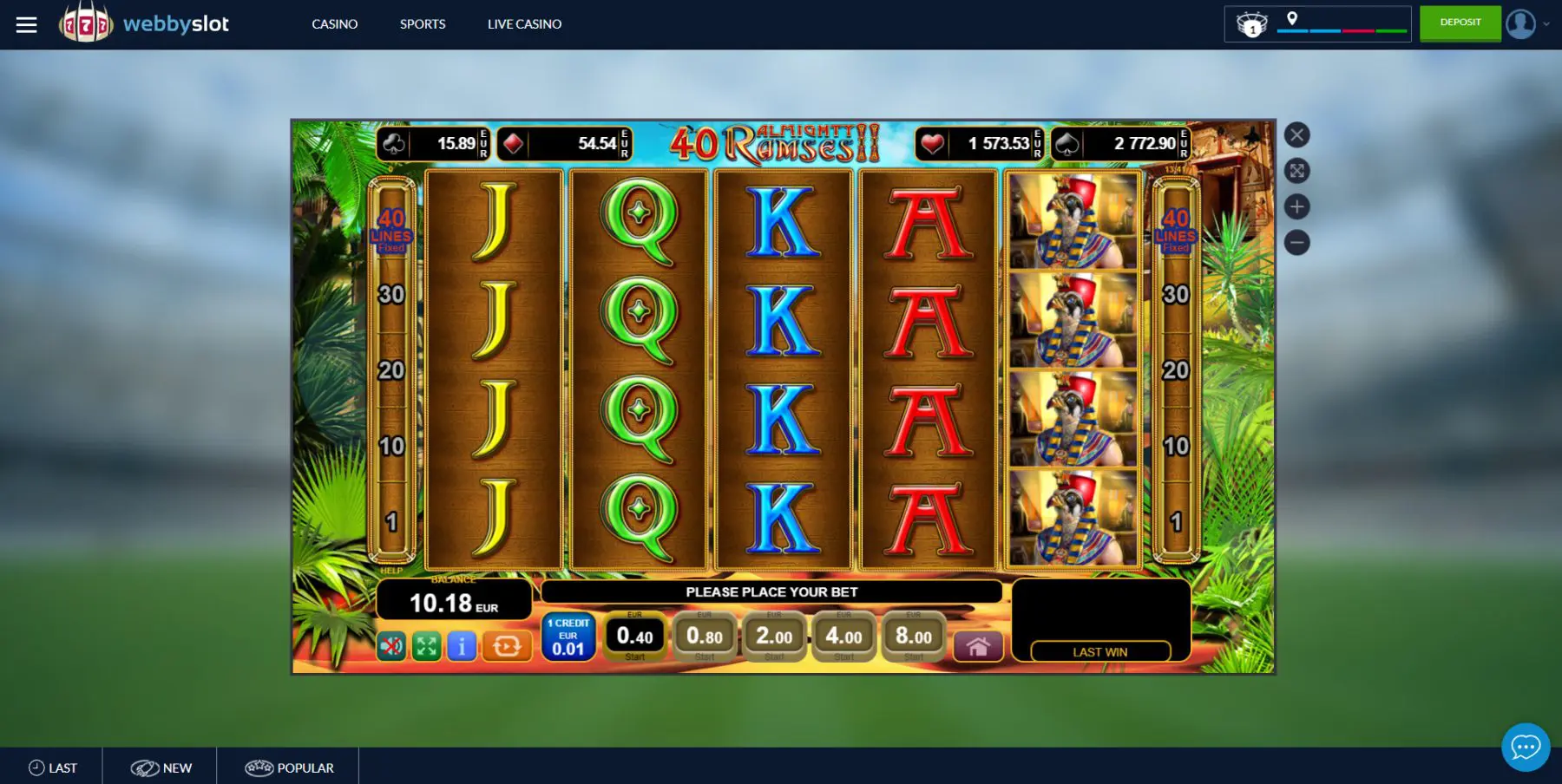 almighty ramses egt lošimo automatas webbyslot