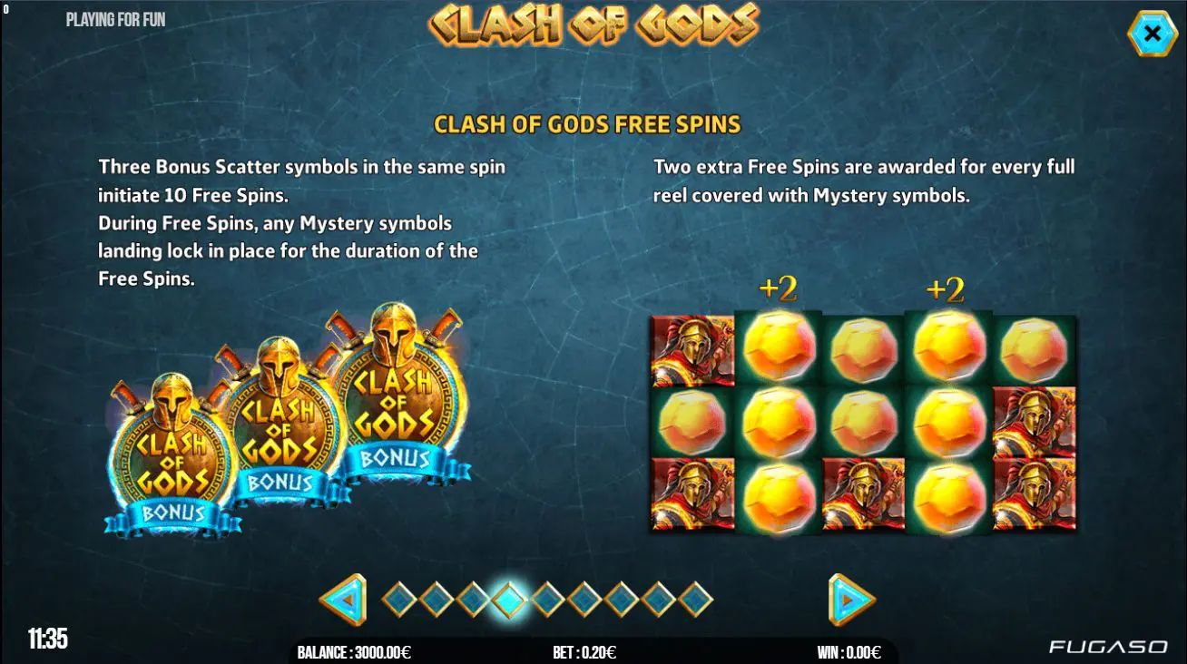 clash of gods free spins lo&scaron;imo automatas future gaming solutions