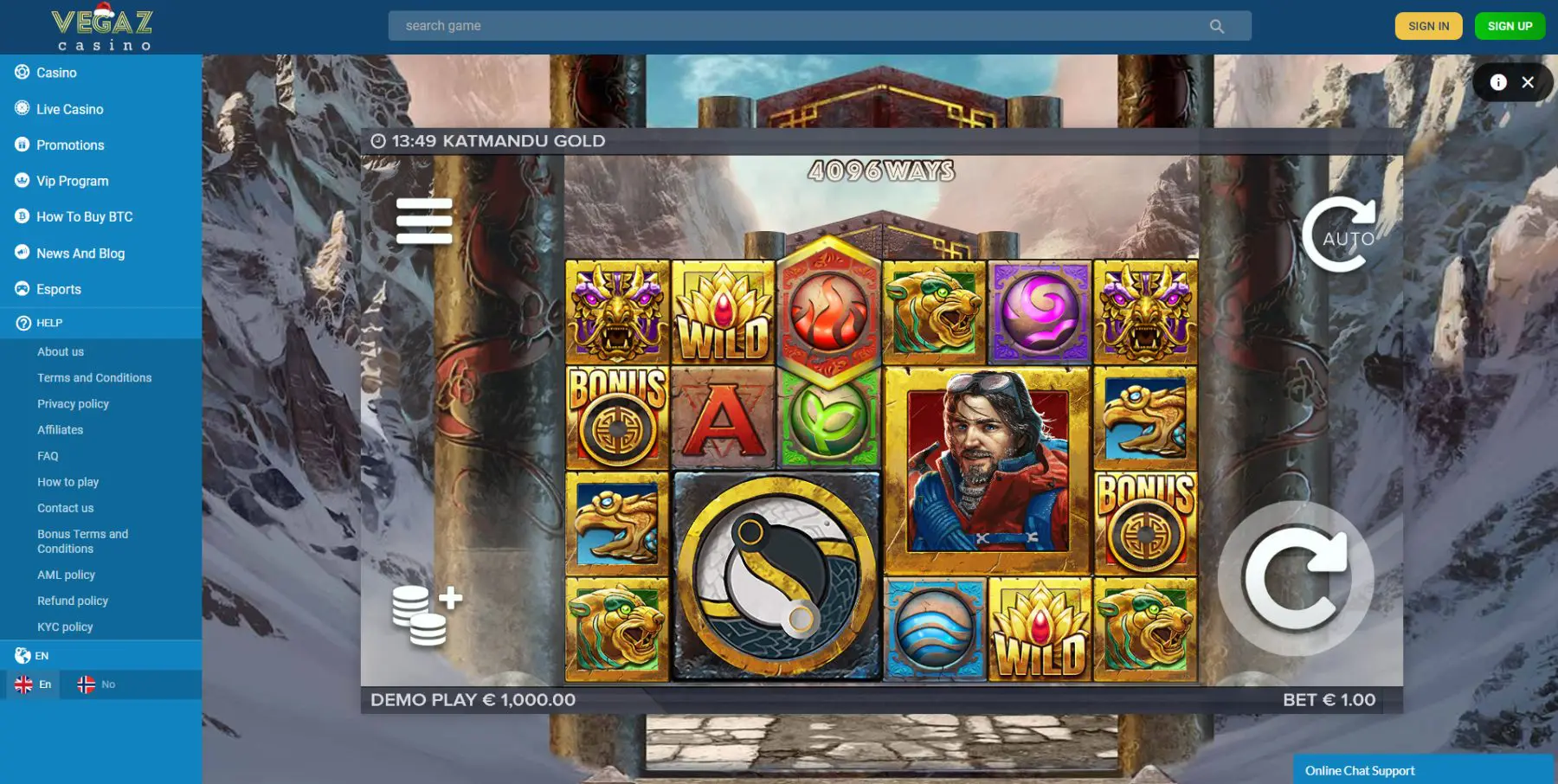 katmandu gold vegaz casino lo&scaron;imo automatas elk