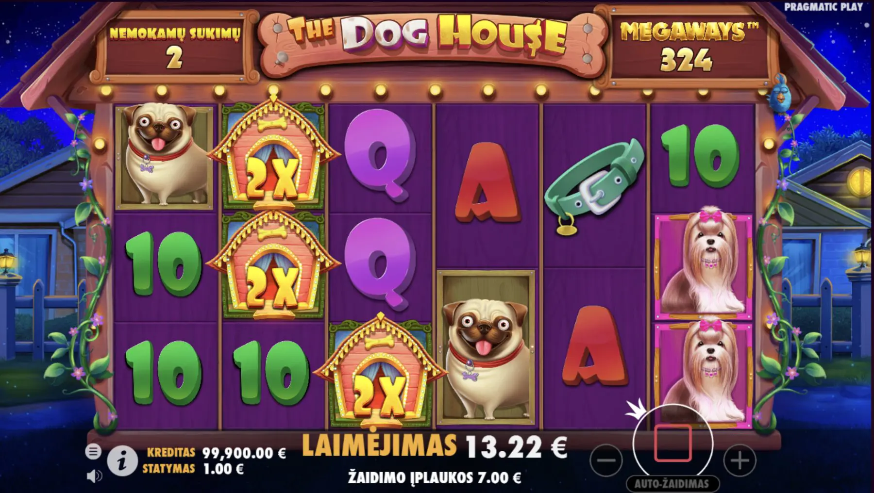 the dog house megaways sticky wilds free spins