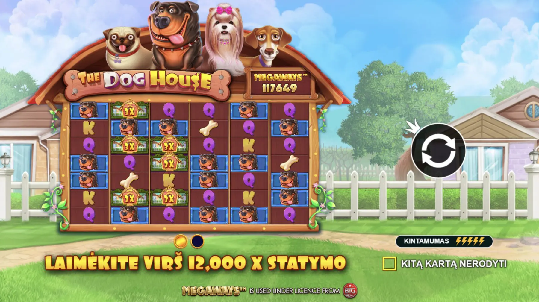 the dog house megaways pragmatic play lo&scaron;imo automatas slot