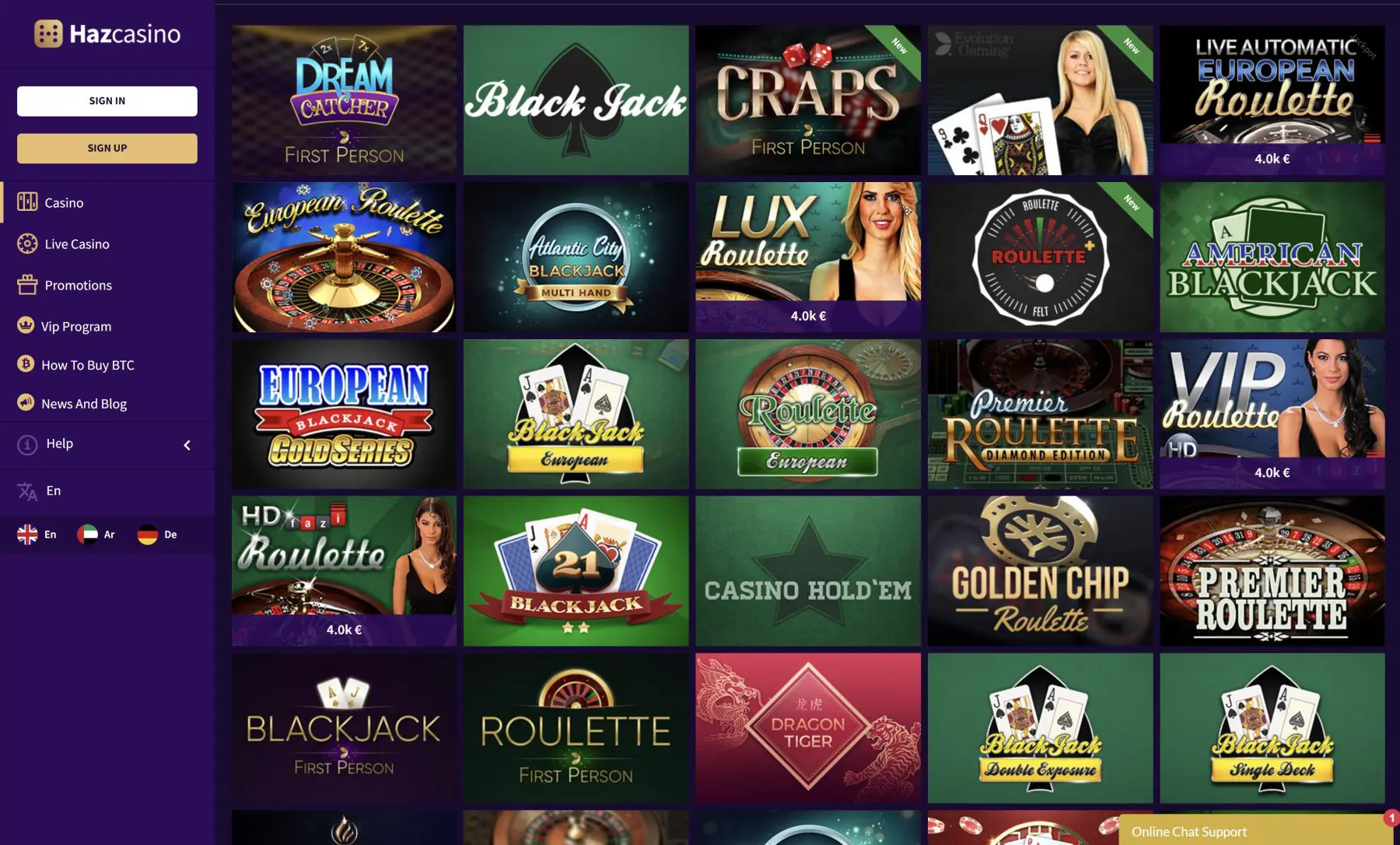 haz casino stalo žaidimai blackjack ruletė bakara