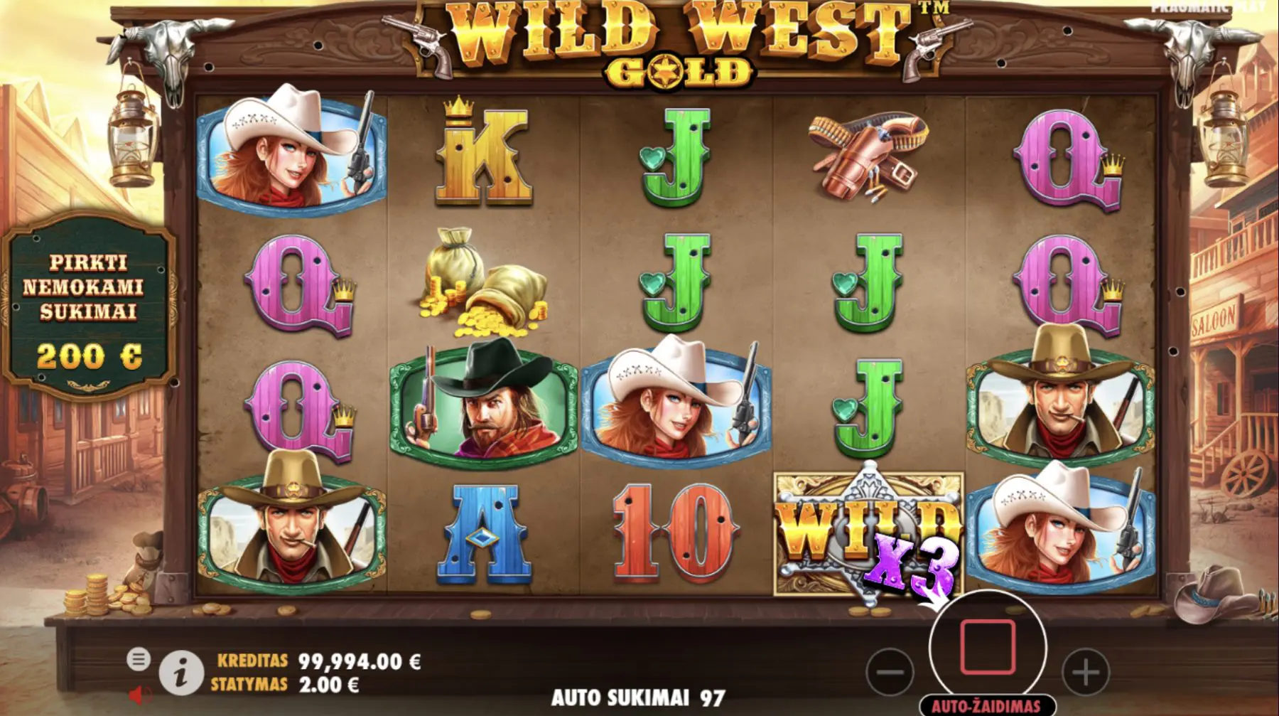 Wild West Gold lošimo automatas wild-west-gold-lošimo-automatas