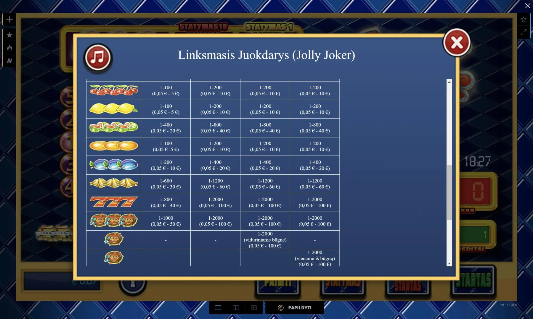 jolly joker casino online free play simboliai citrinos vy&scaron;nios apelsinai