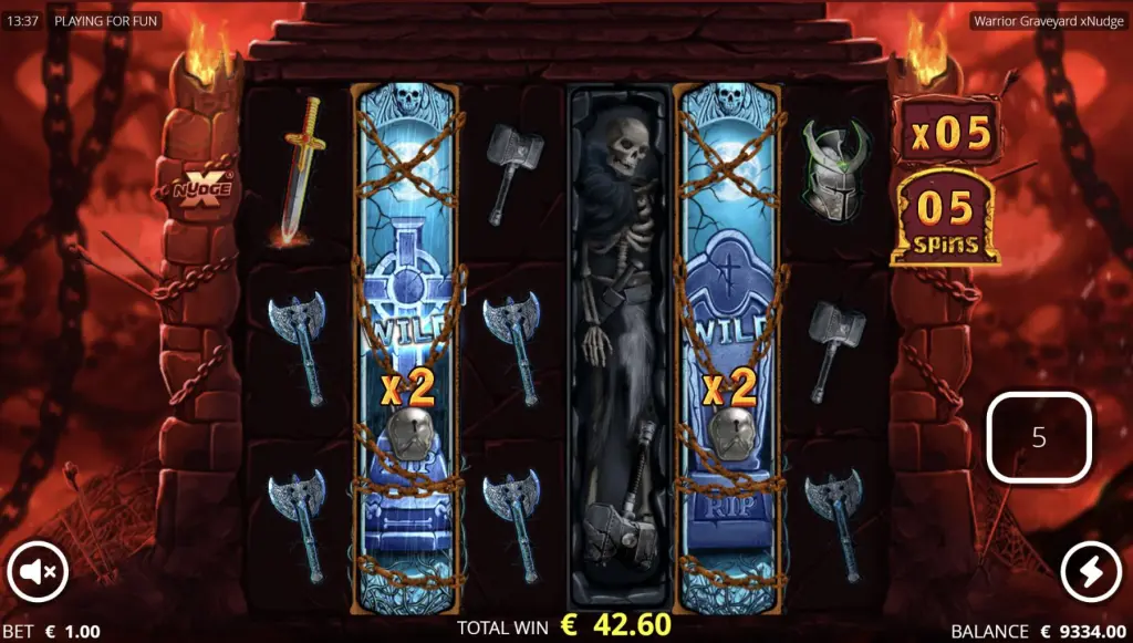Warrior Graveyard lošimo automatas warrior-graveyard-wild-simbolis