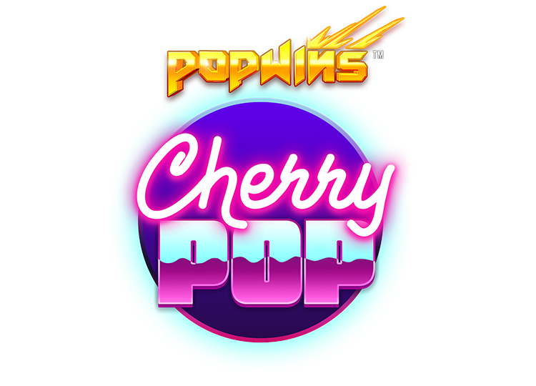cherry pop slot logo popwins