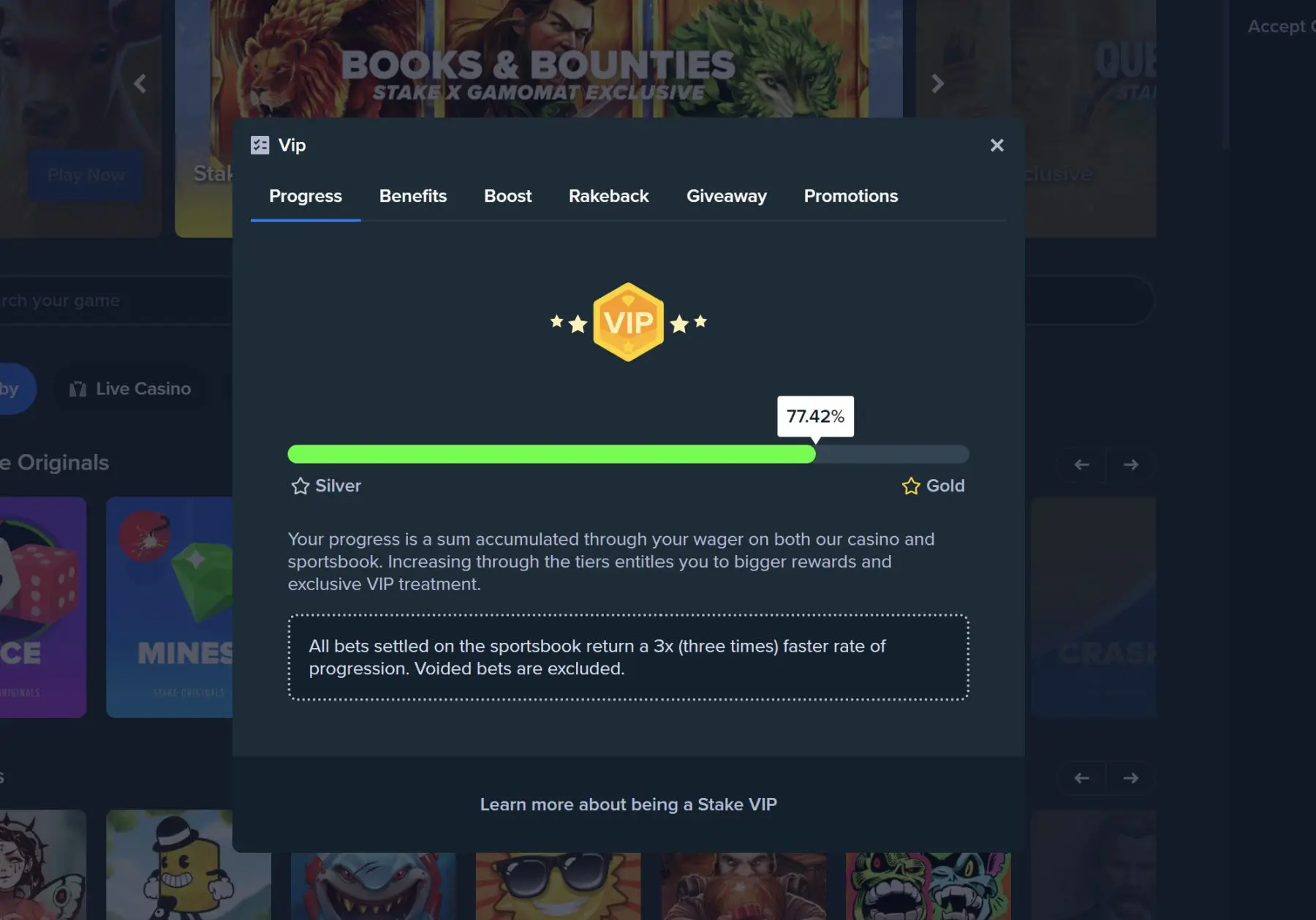 stake vip lojalumo programa silver gold lygis stake vip lojalumo programa silver gold lygis