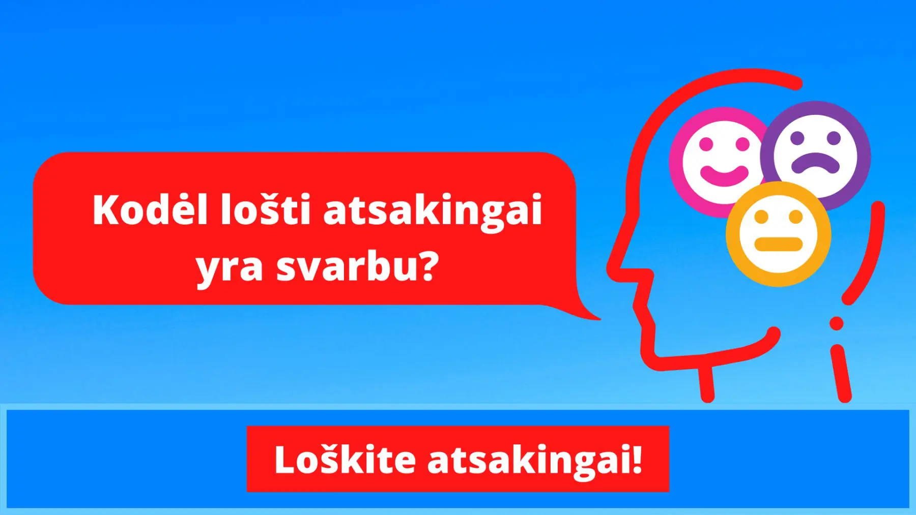 atsakingas lo&scaron;imas lo&scaron;kite atsakingai casinoguru.lt skirtingos žmogaus emocijos