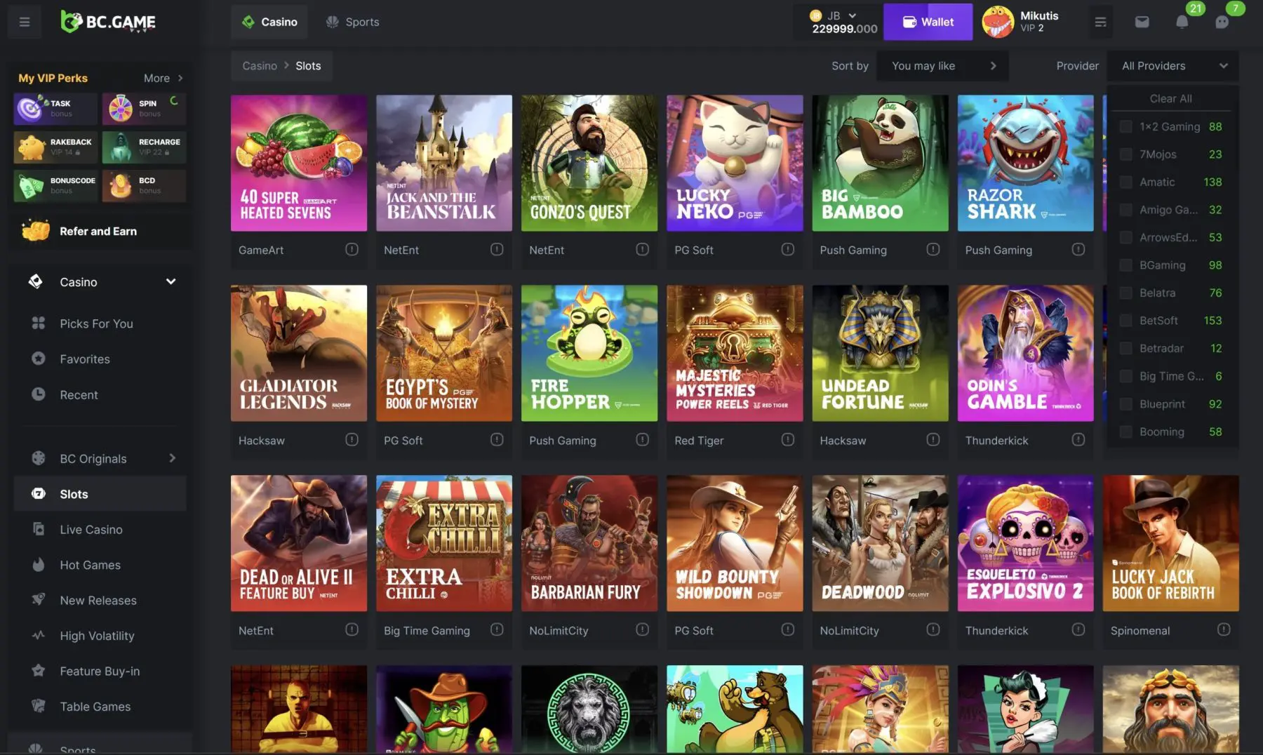 bcgame kazino žaidimai lošimo automatai gonzo quest big bamboo razor shark deadwood