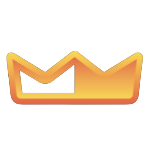 betitall logo auksinė karūna