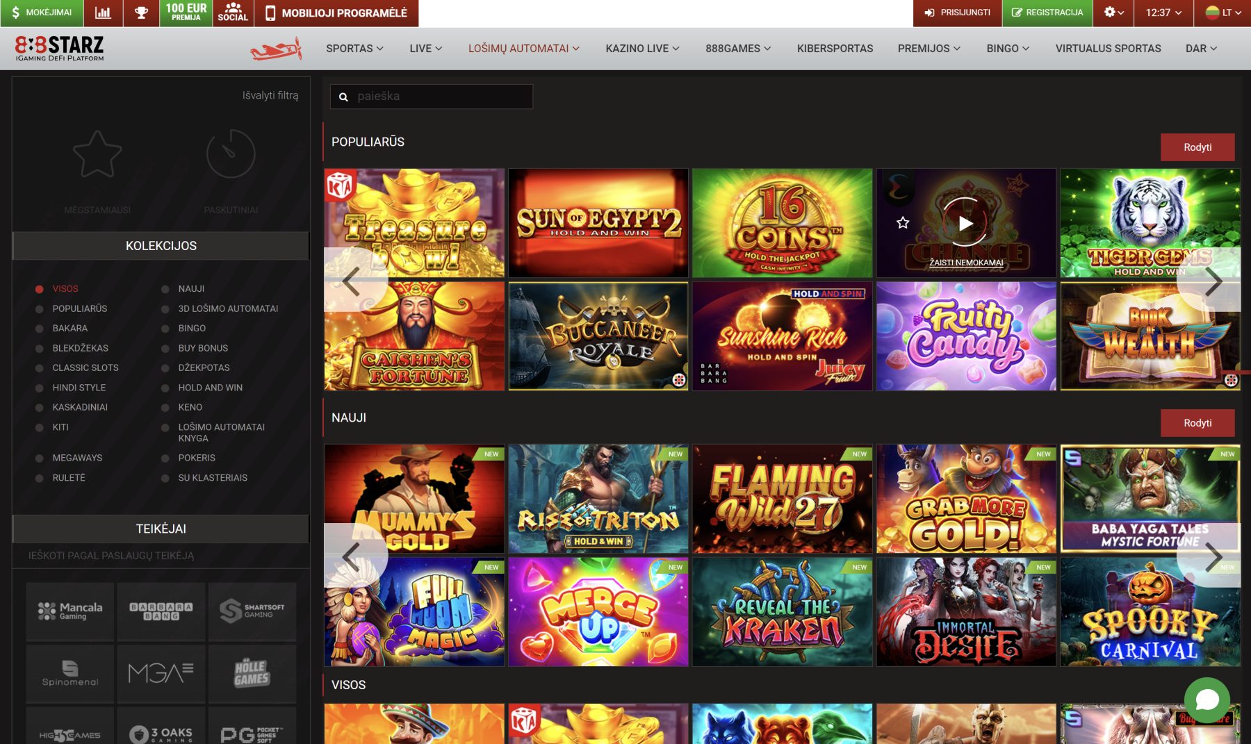 888starz online crypto kazino