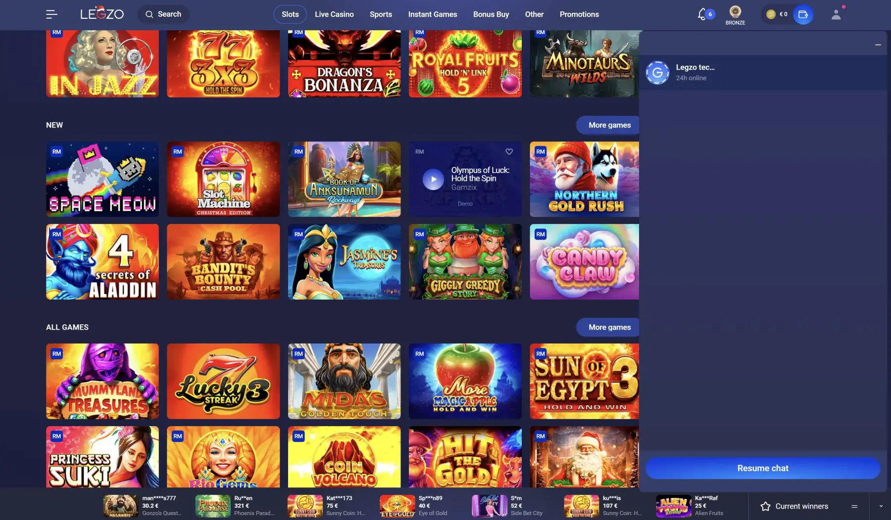 legzo live chat klientų aptarnavimo centras