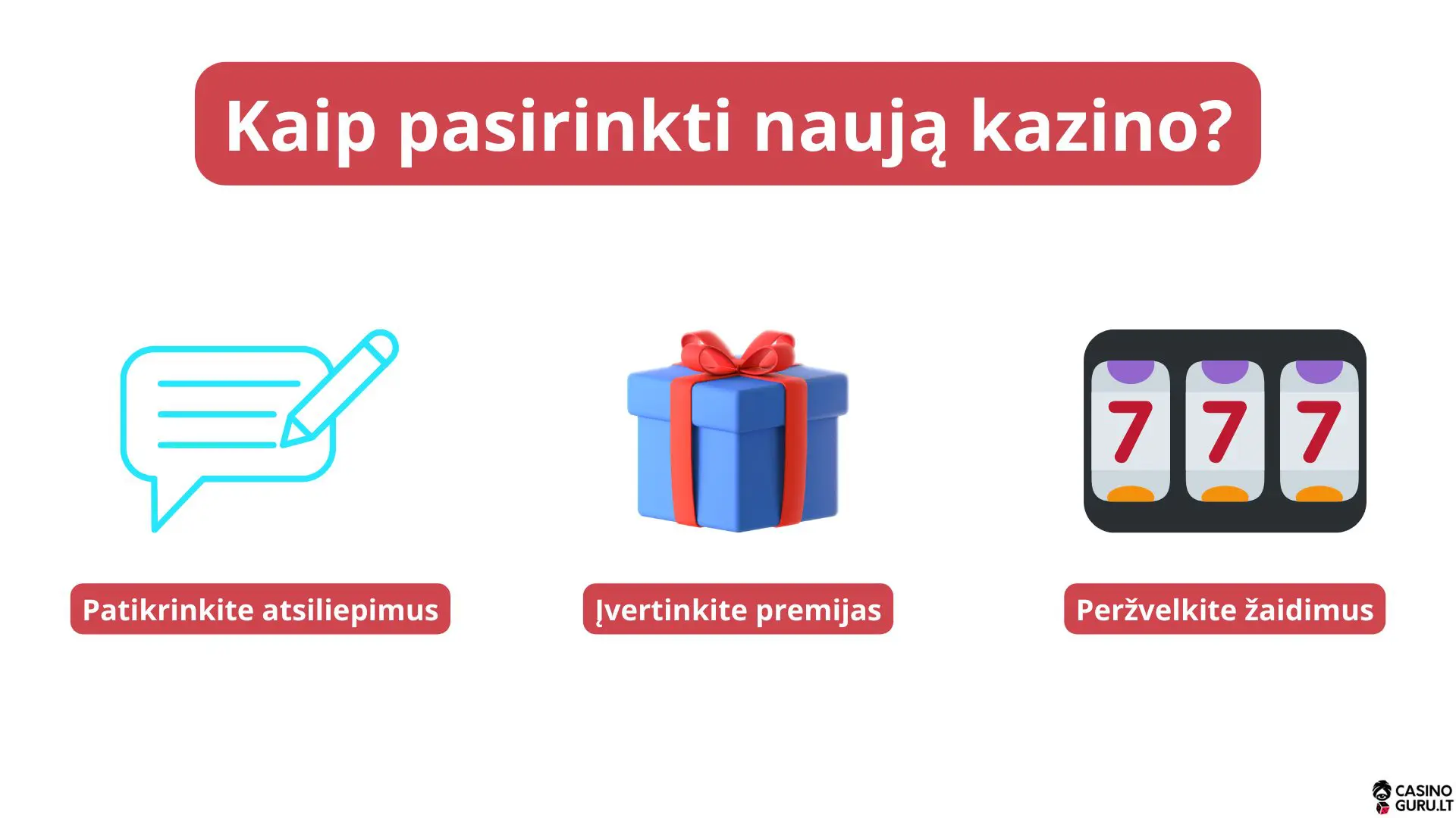 kaip pasirinkti naują kazino casino online