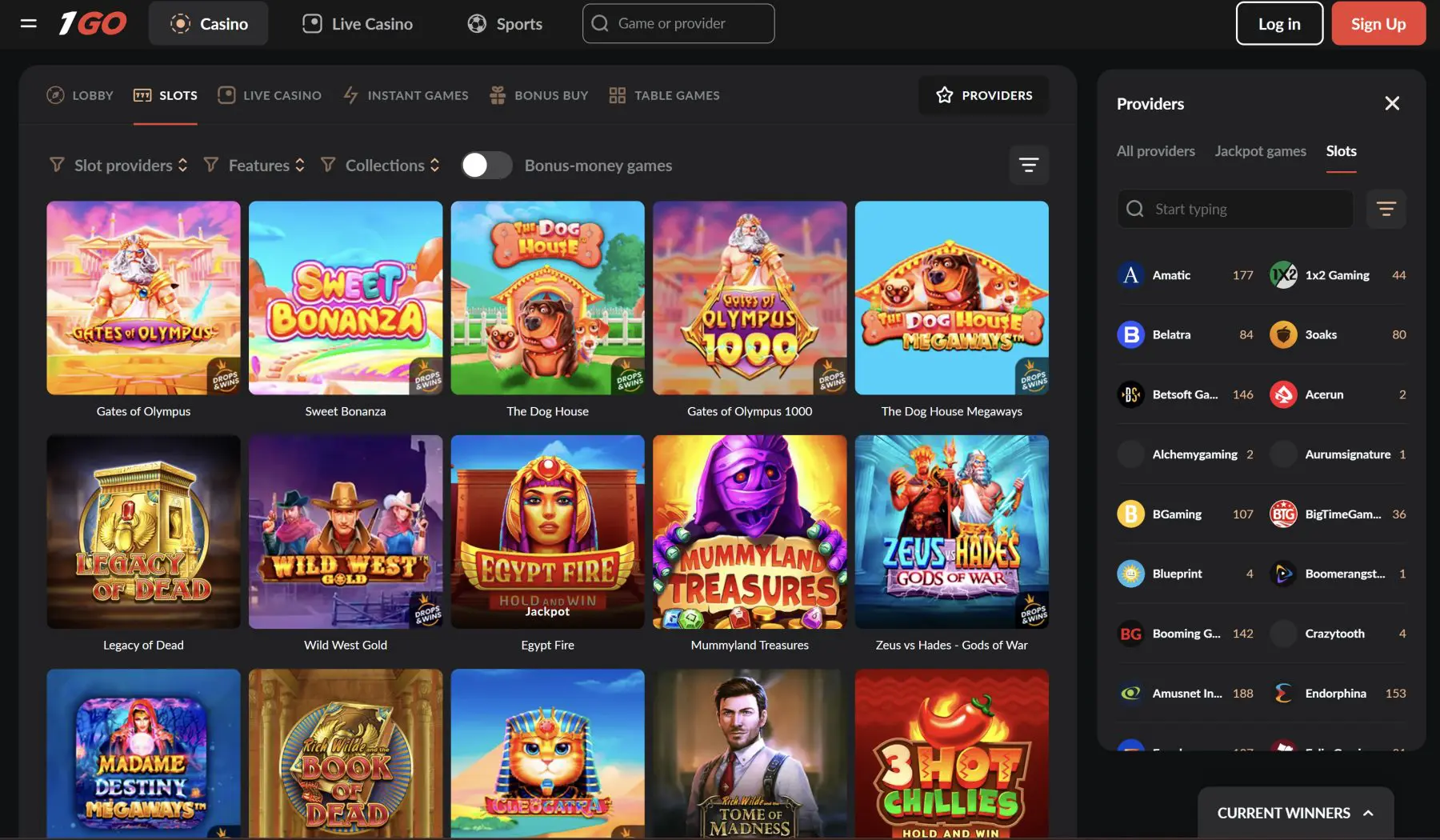 1go kazino žaidimai lošimo automatai gate of olympus legacy of dead