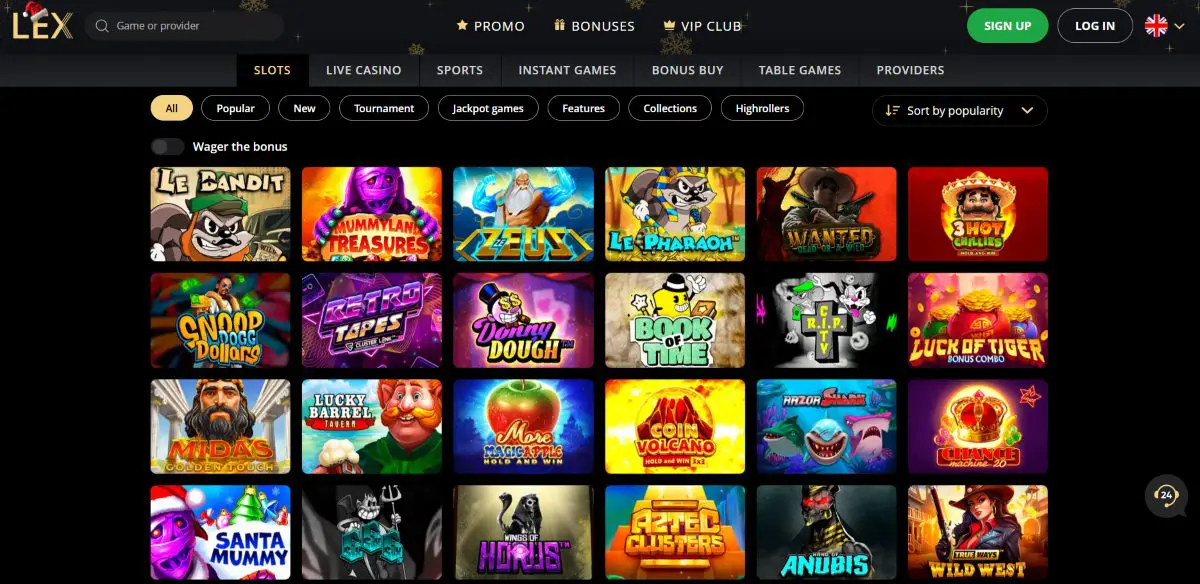 Lex-Casino-lošimų-automatai