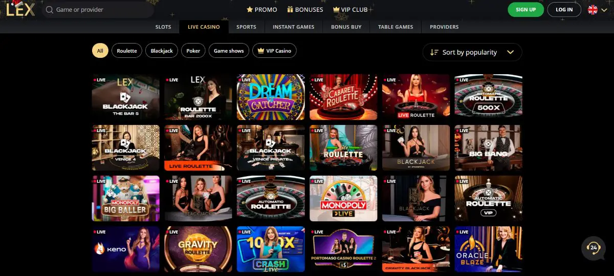 Lex.Casino-gyvas-kazino