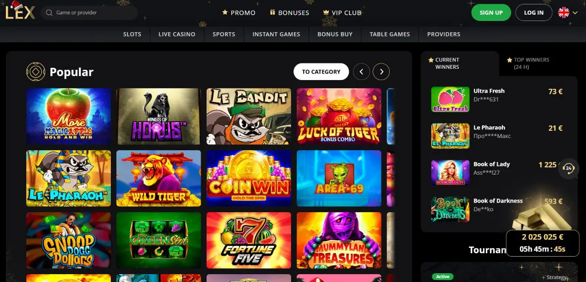 Lex.Casino-zaidimai