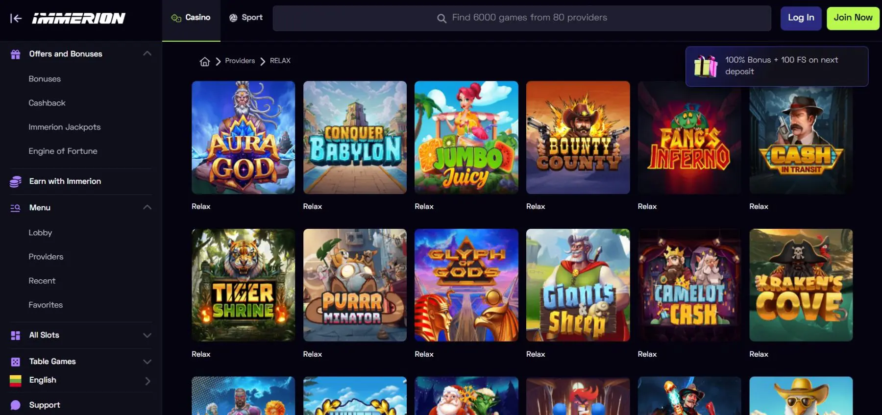 Relax Gaming lošimo automatai relax-gaming-losimo-automatai