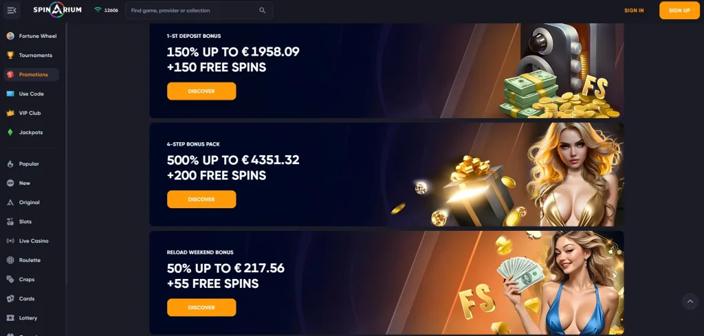 spinarium-kazino-bonusai