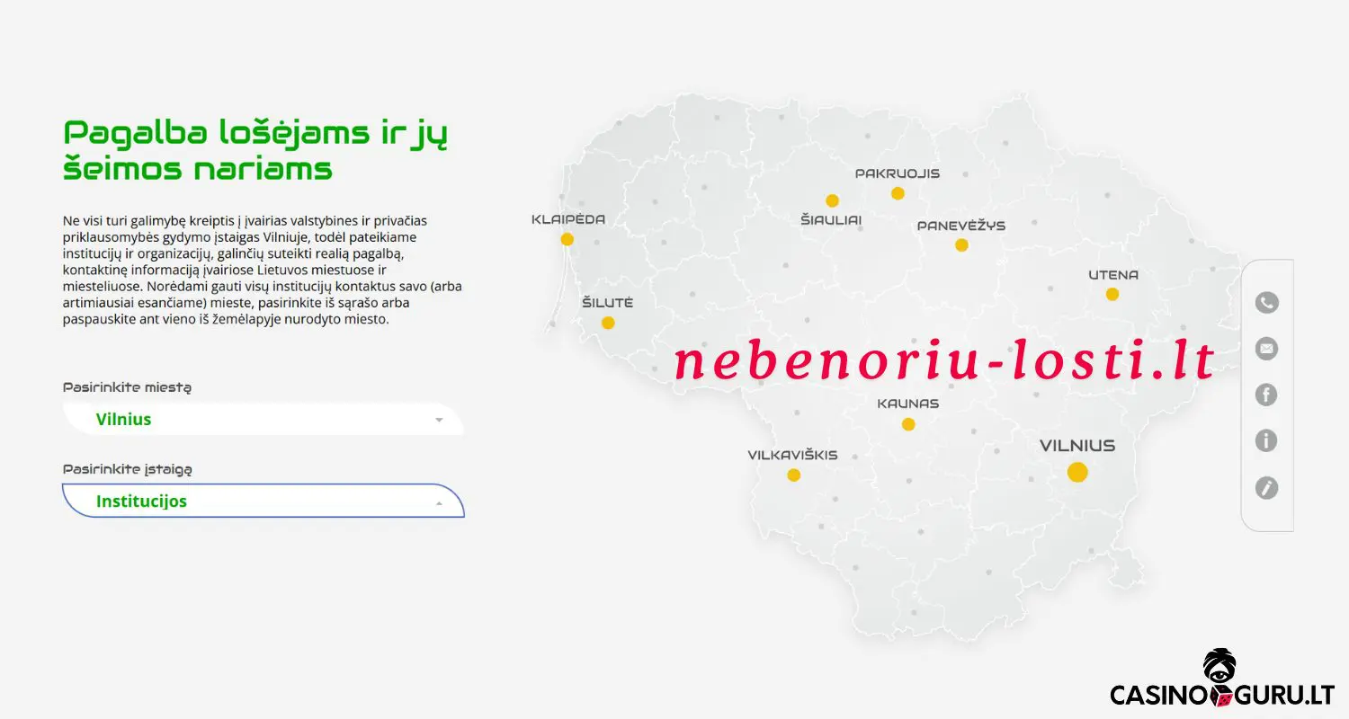 lo&scaron;imo-pagalbos-organizacijos