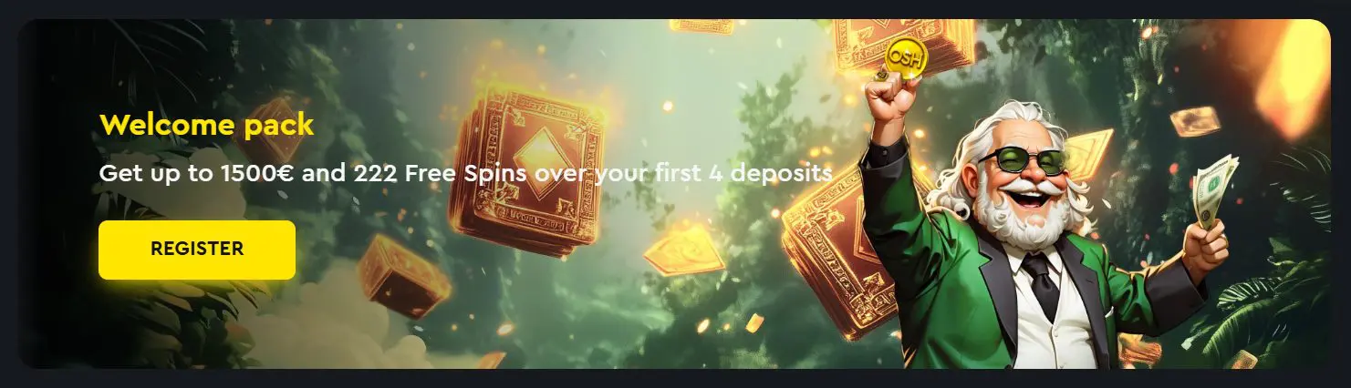 OshCasino bonusai ir akcijos OSH-Casino-pasveikinimo-bonusas