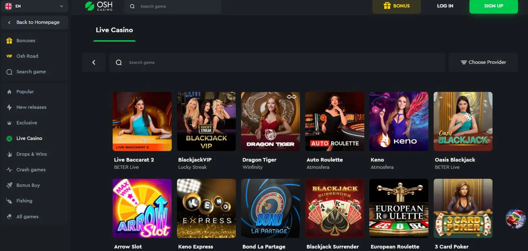 OSH-live-kazino-zaidimai