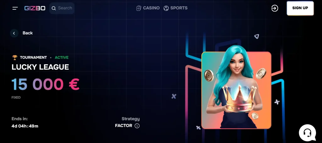 gizbo-lucky-league