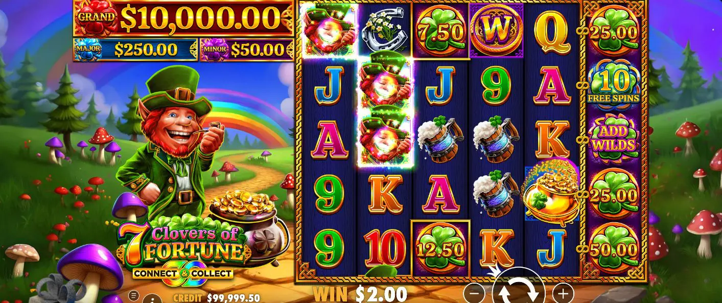 7 Clovers of Fortune 7-clovers-of-fortune-zaidimas