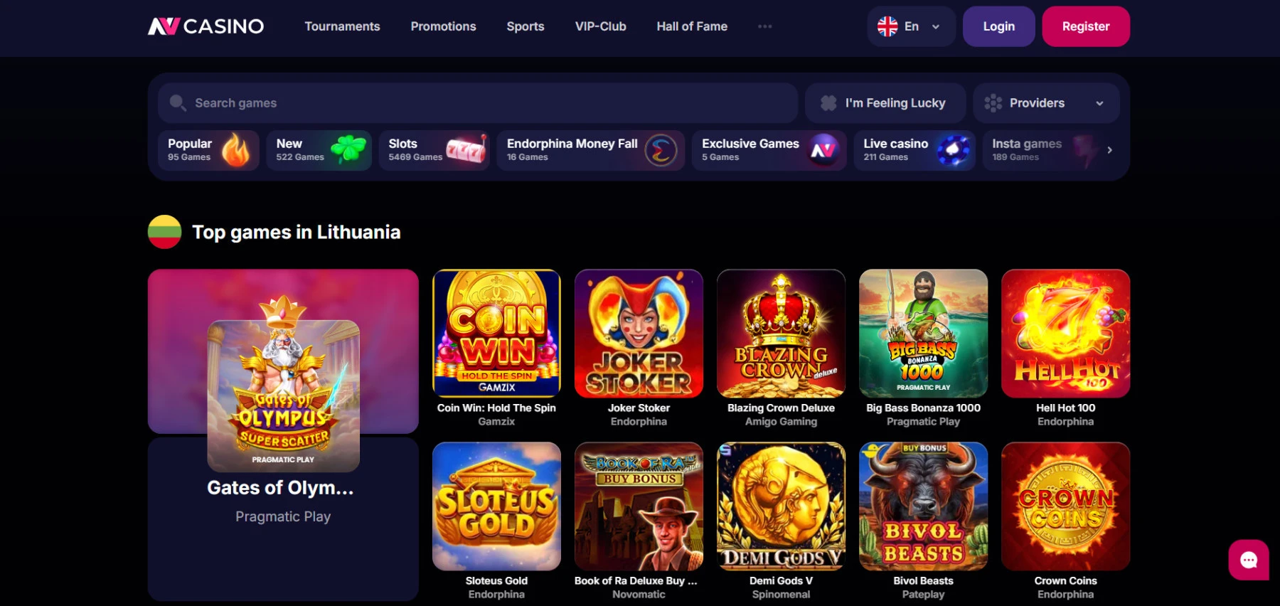 NVCasino žaidimai NVCasino-zaidimai