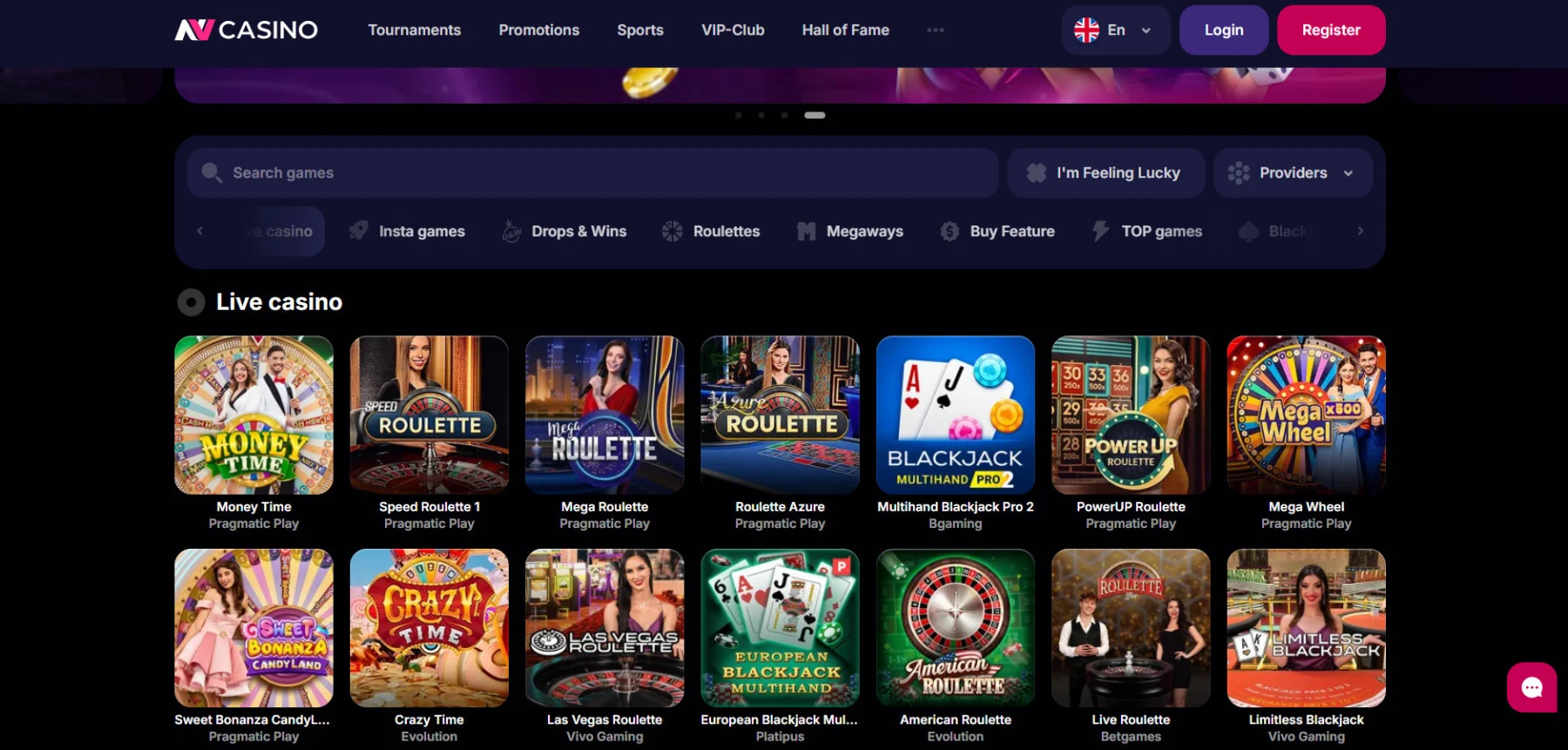 Live kazino žaidimai nv-casino-live-zaidimai