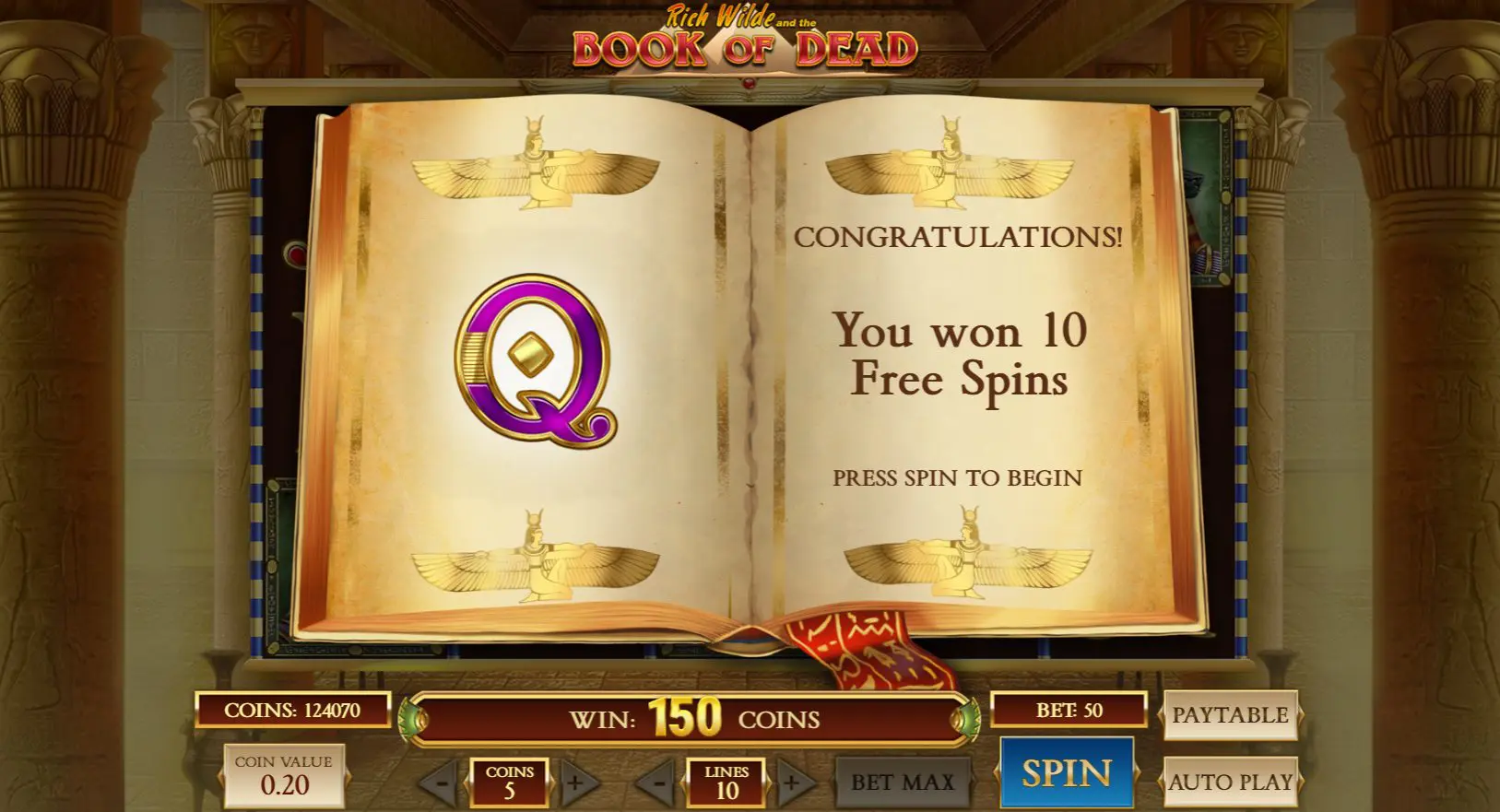 Book of Dead play-n-go-losimo-automatas-book-of-dead