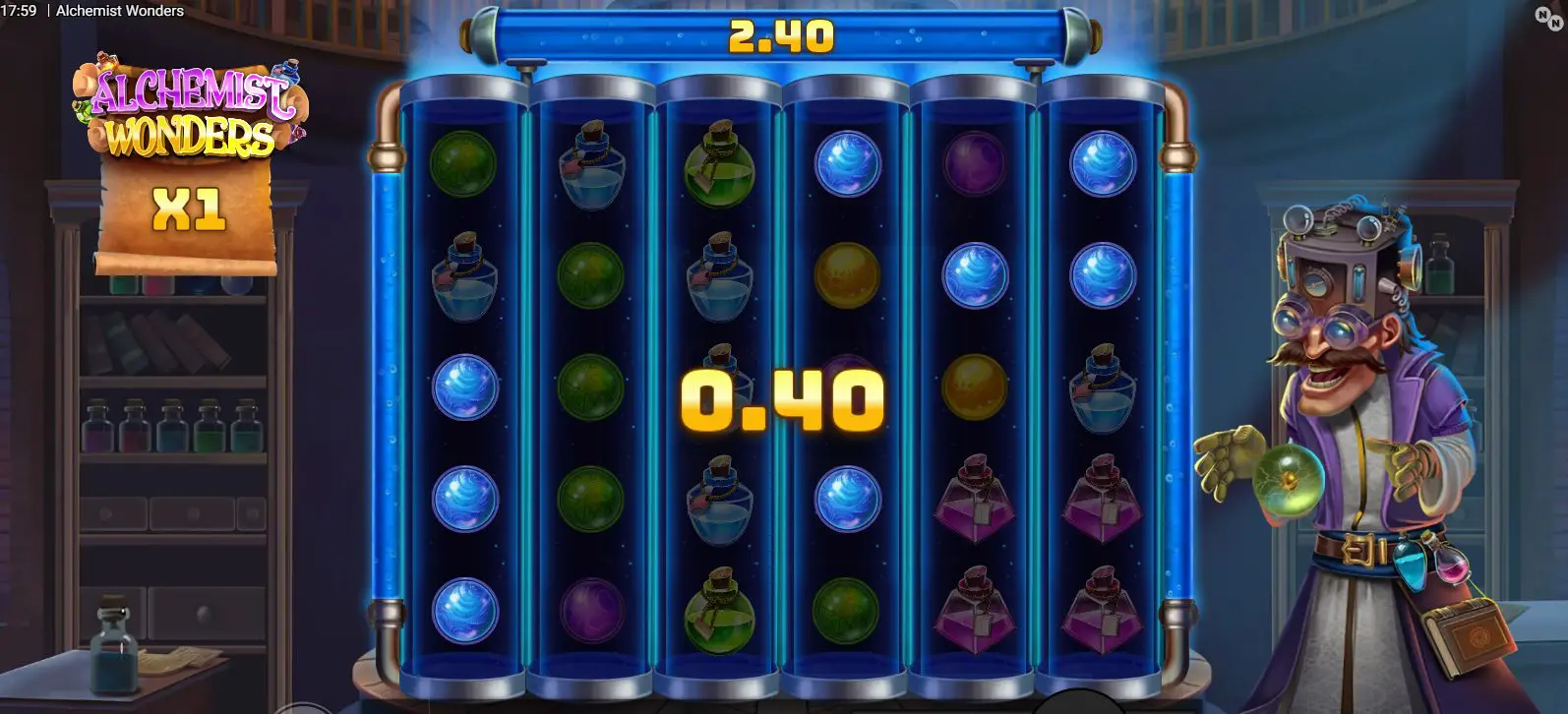 Alchemist Wonders lošimų automatas Alchemist-Wonders-losimu-automatas