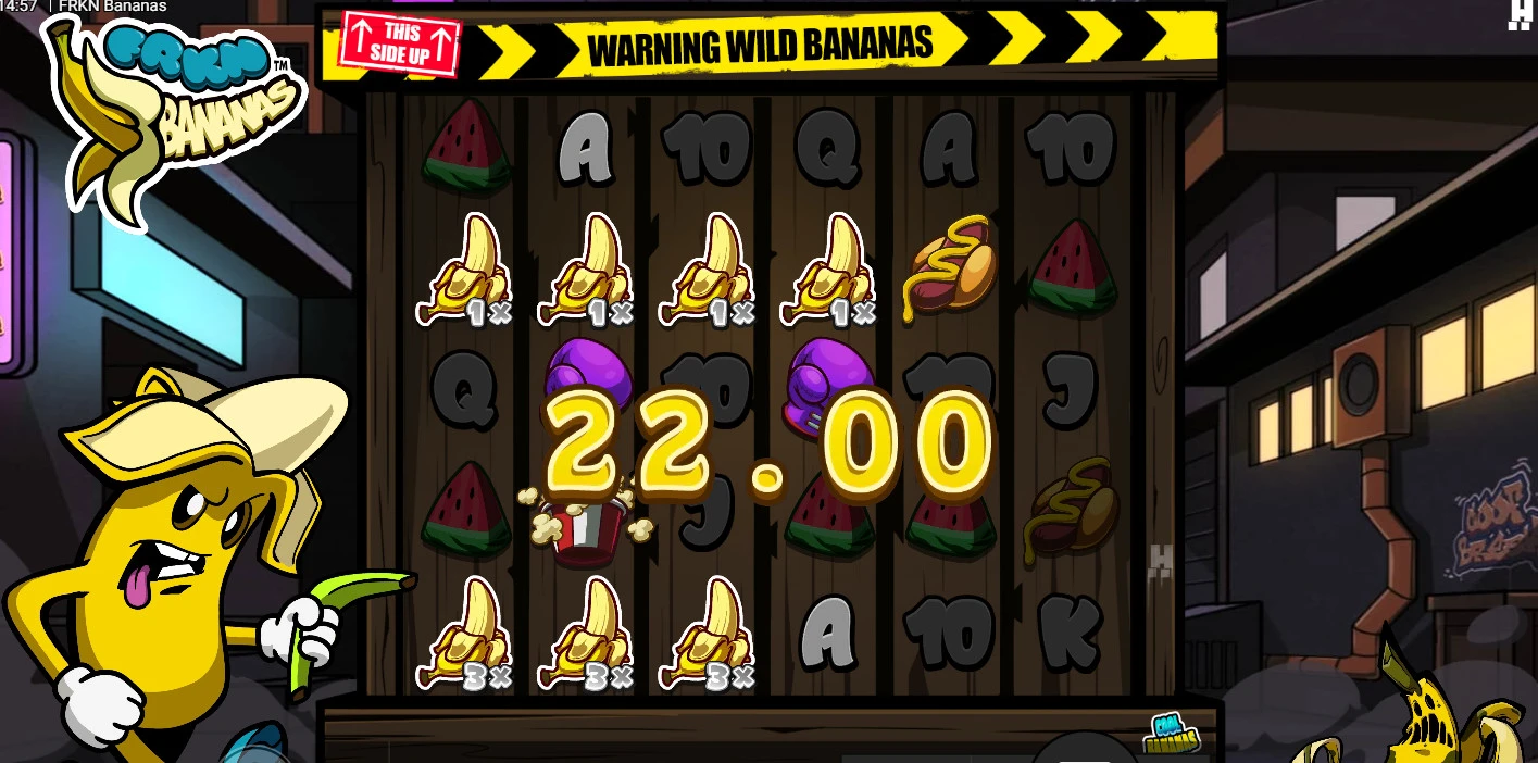 FRKN Bananas FRKN-bananas-losimo-automatas